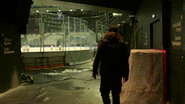 Ice Skating backstages